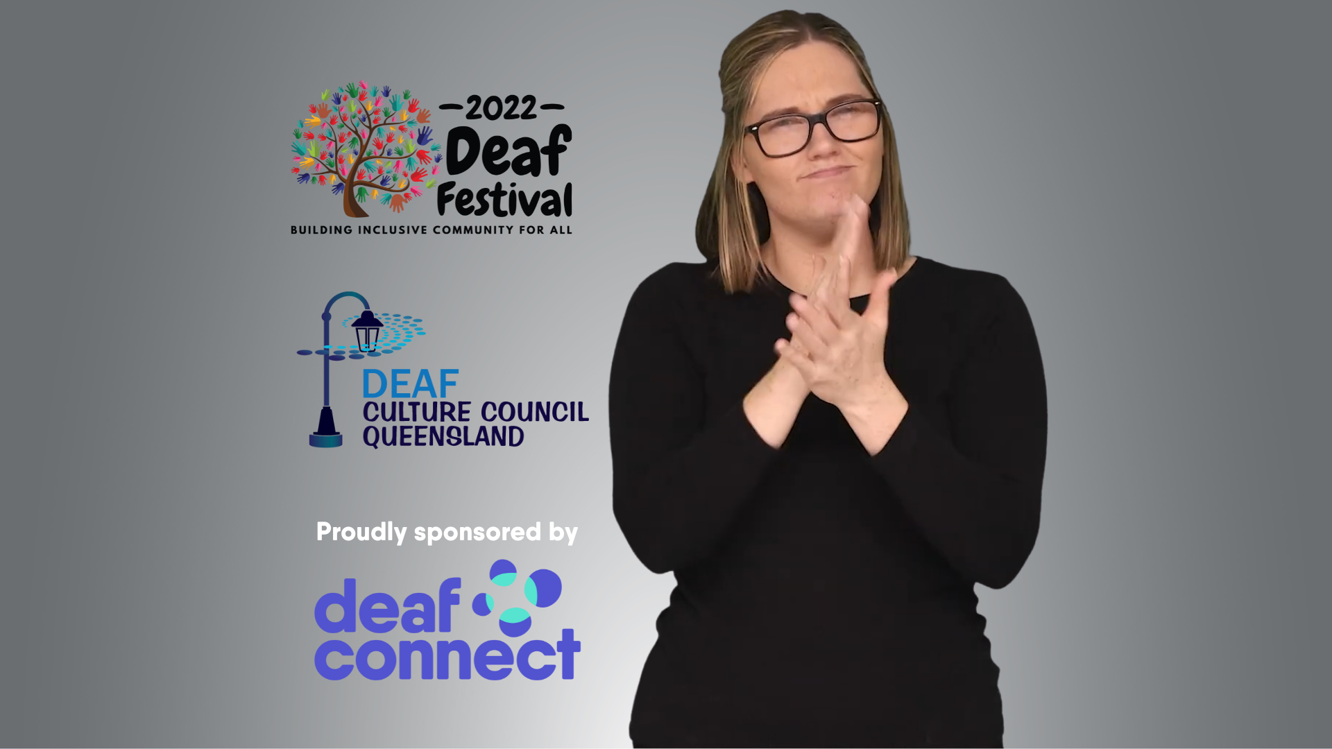 Deaf Festival Button WWW