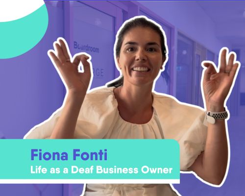 Meet Fiona Fonti in Life as a Deaf Business Owner