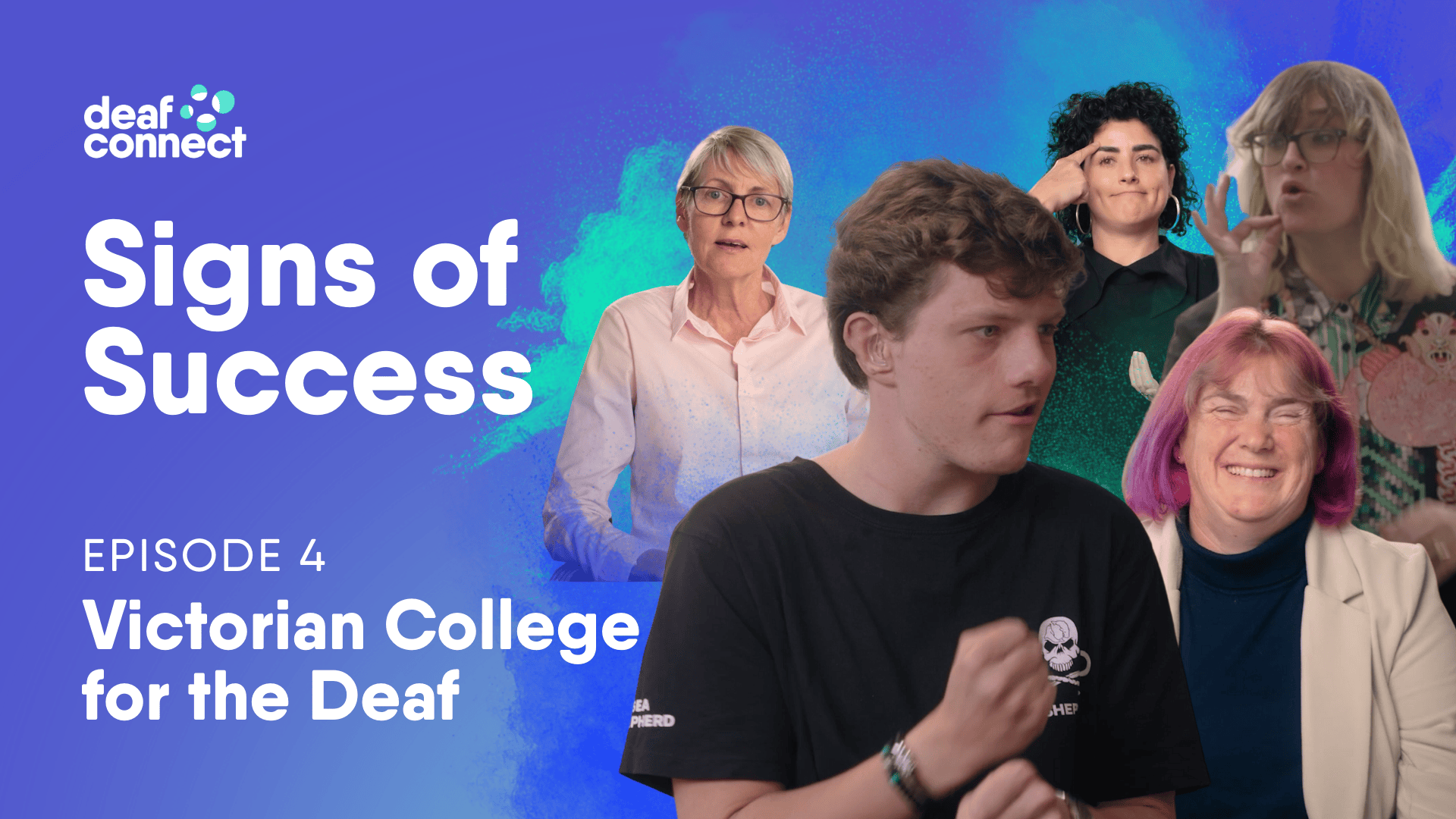 Episode 4: The Victorian College for the Deaf | Signs of Success | (Audio Description)
