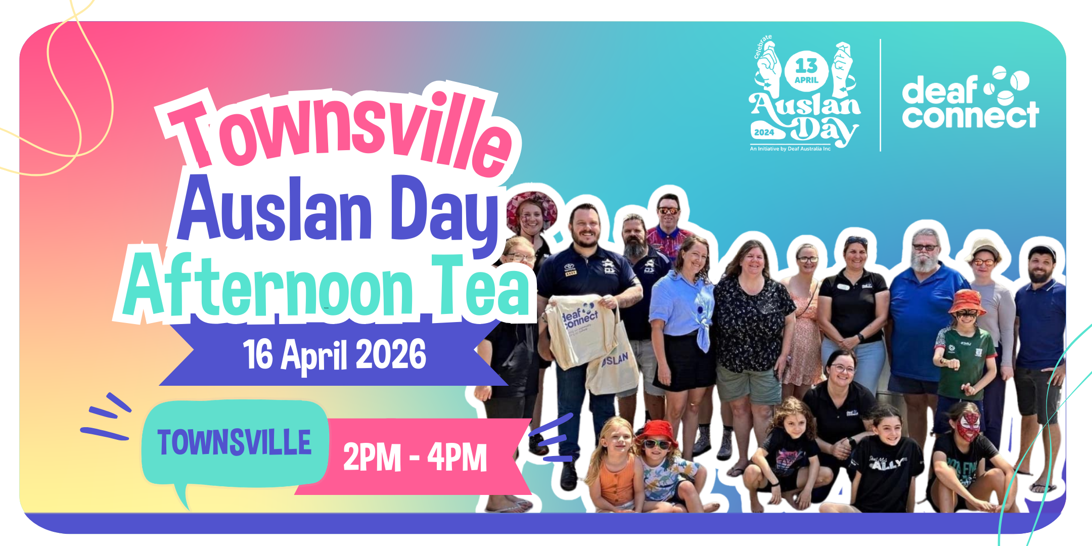 Auslan Day | Afternoon Tea | Townsville - Deaf Connect